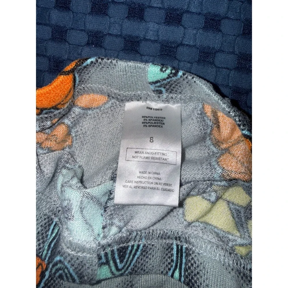 Pokémon Long Sleeve Pajama Set Top & Bottom Size 8 Kids